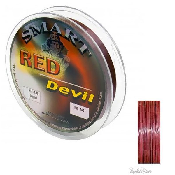 Леска Smart RED DEVIL 150m 0.16mm
