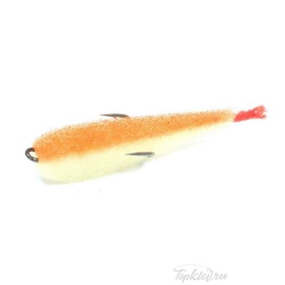 Рыбка поролоновая LeX Zander Fish открытый двойник 9 см цвет WOB