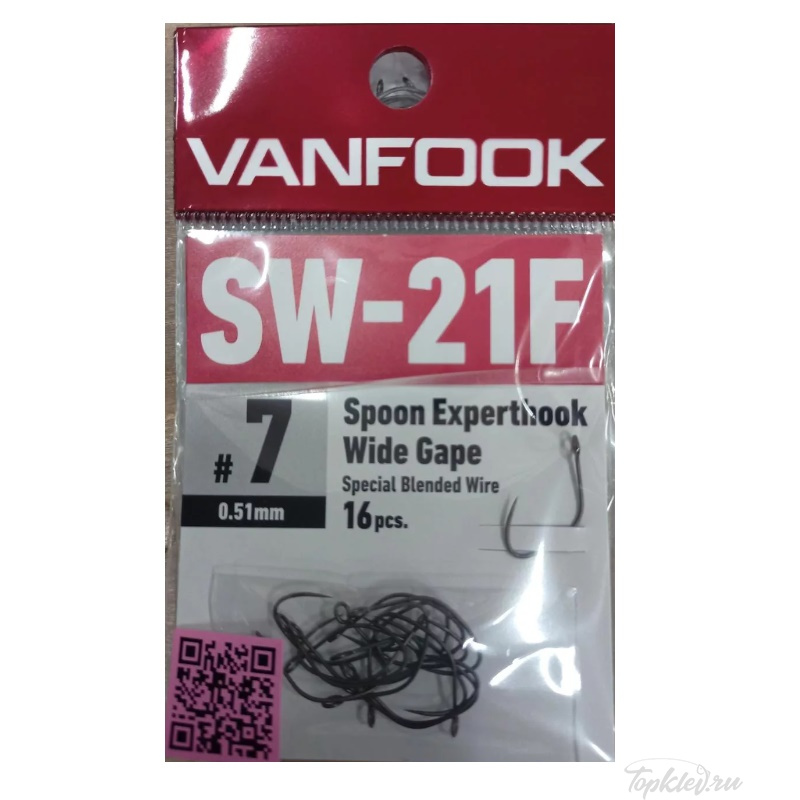 Крючки Vanfook SW-21F fusso black #7