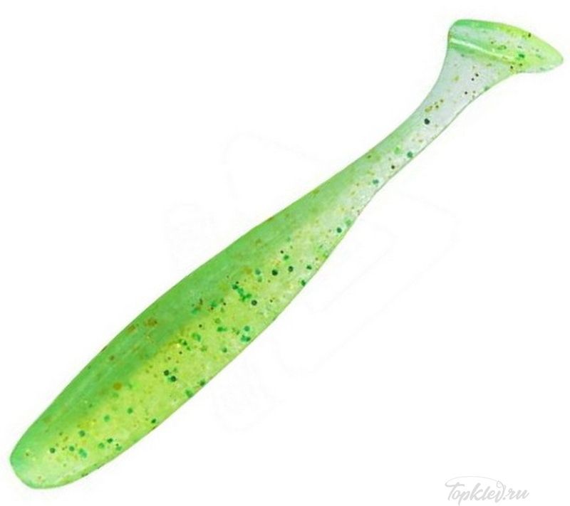 Приманка силиконовая Keitech Easy Shiner 2" #424 Lime Chartreuse