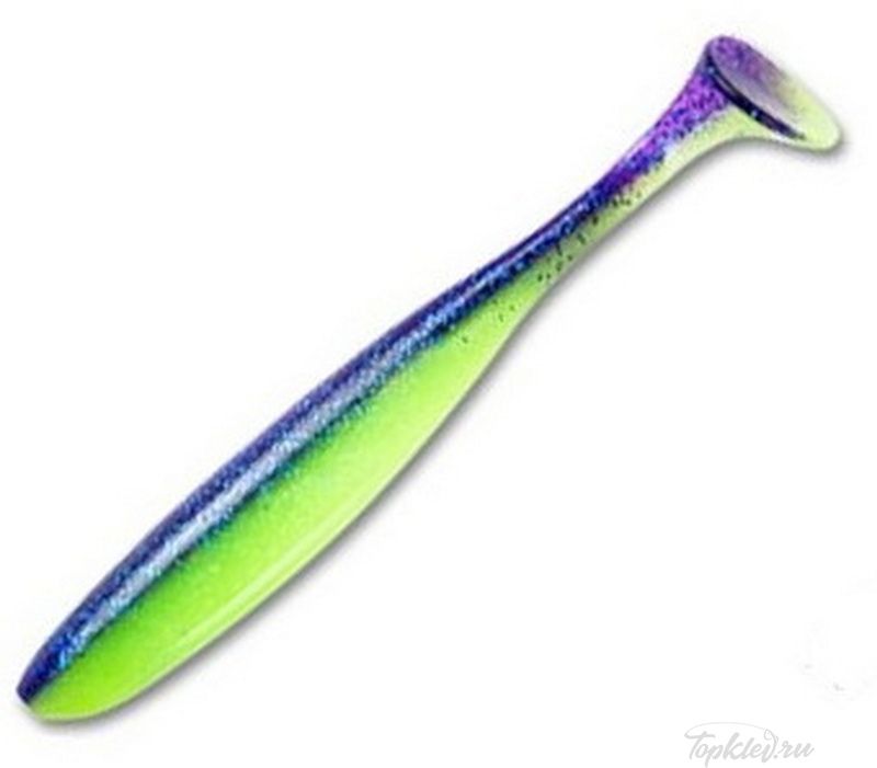Приманка силиконовая Keitech Easy Shiner 6.5" PAL #06 Violet Lime Belly