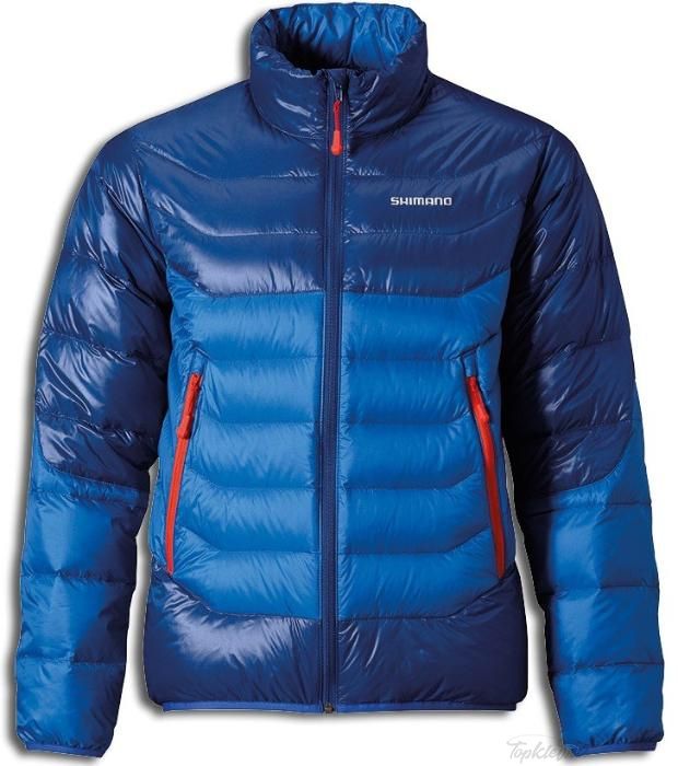 Куртка пуховая Shimano JA-052M (синий) L (M)