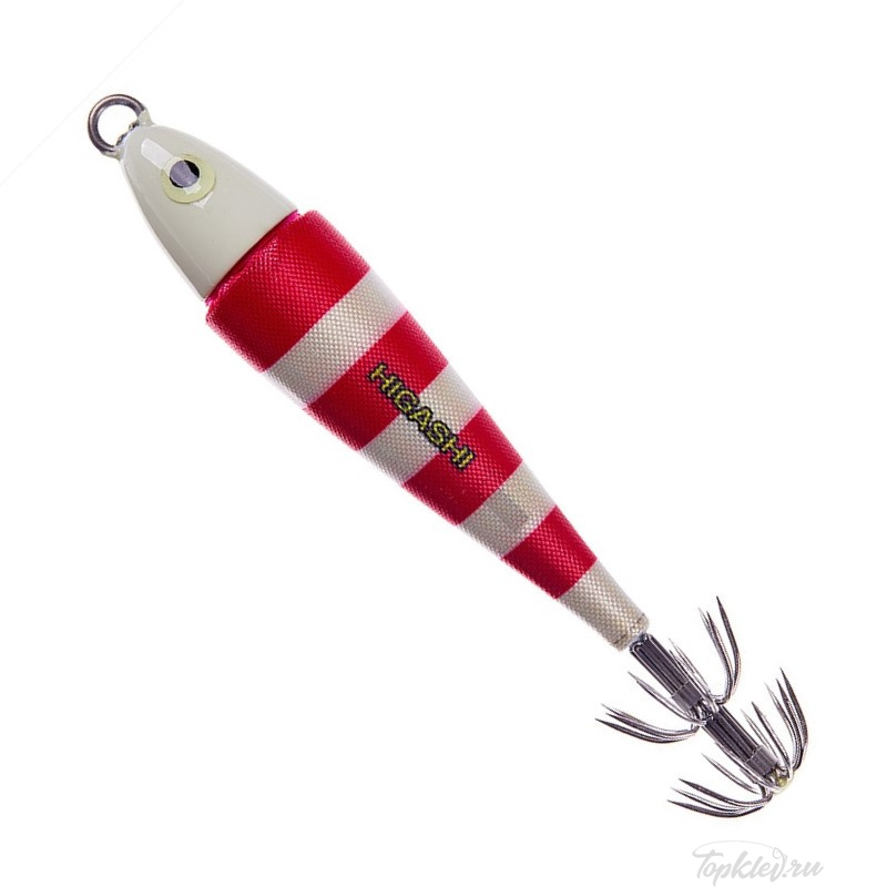 Кальмарница Higashi Squid Cloth Sinker 100гр #01 Blue Pink-Zebra Glow