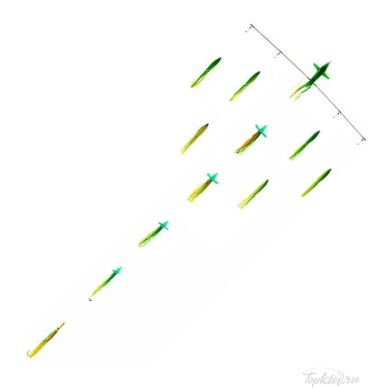 Оснастка Higashi 36 Flock fish 9 Squid 660гр #Zucchini
