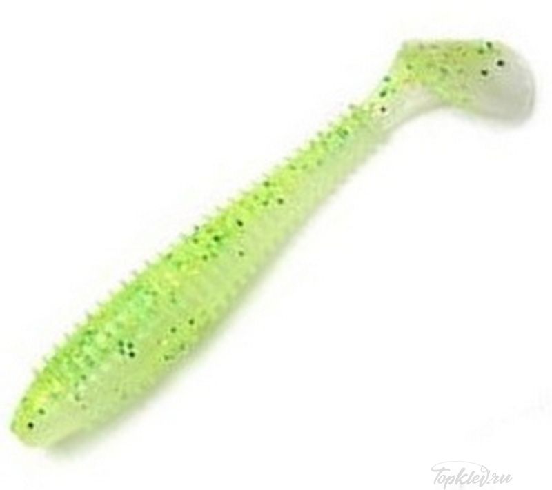 Приманка силиконовая Keitech Swing Impact FAT 3.3" PAL #02 Lime Chart Shad