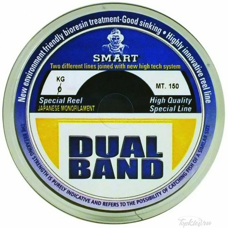 Леска Smart DUAL BAND 150m 0.30mm