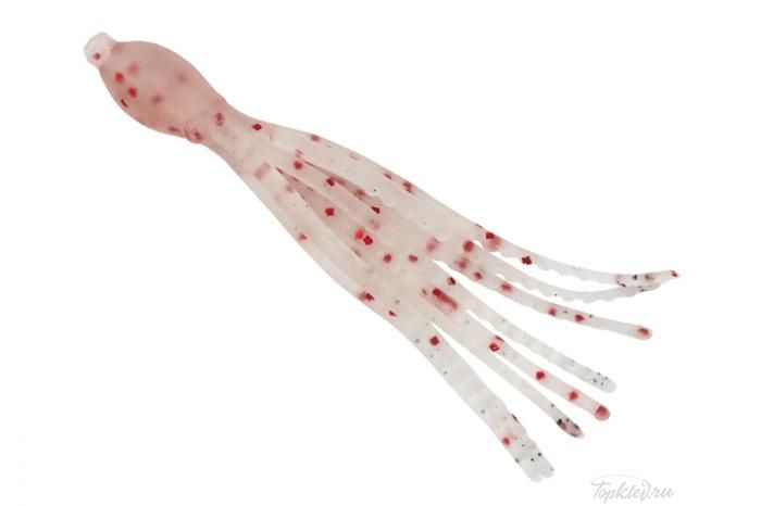 Приманка Nikko Octopus 3.5 #UV Red Glitter