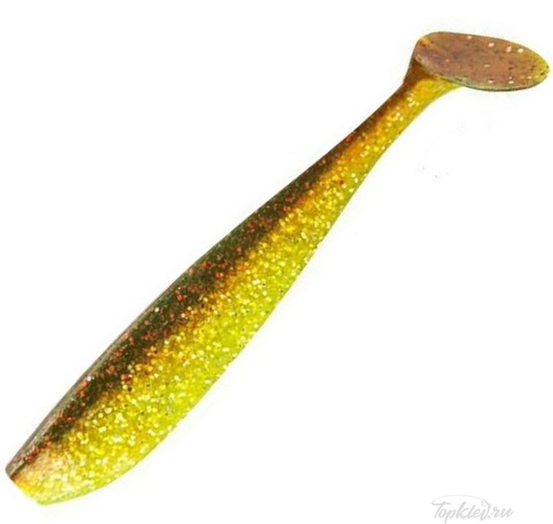 Приманка мягкая Allvega "Tail Shaker" 10см 6,5г (7шт.) цвет green oil confetti