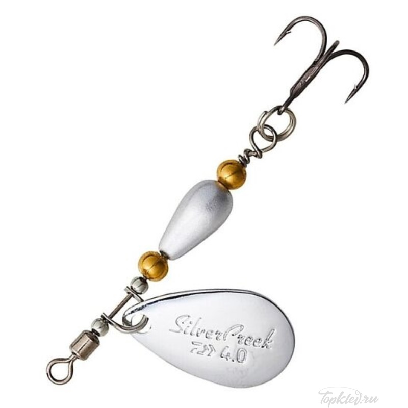 Блесна колеблющаяся Daiwa Silver Creek Spinner 2g #Silver