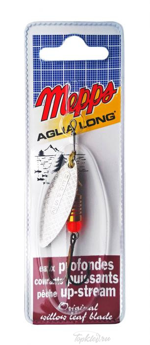 Блесна вращающаяся Mepps "Aglia Longue AG" блистер №2 (7г)