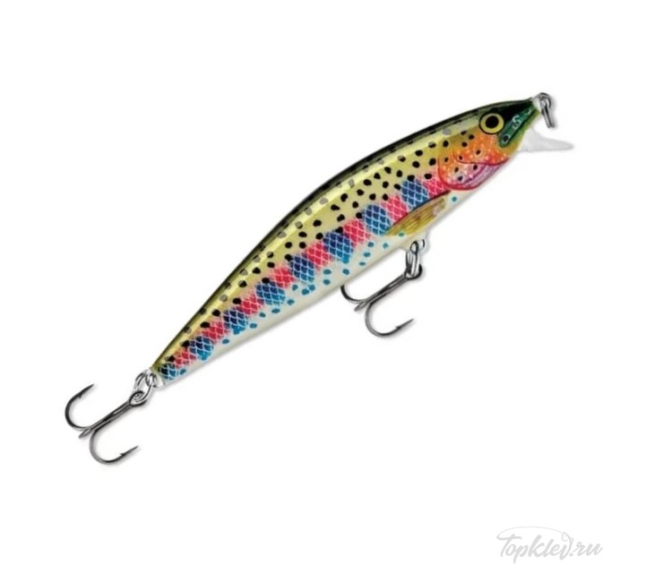 Воблер Rapala Flat Rap 08 /RT /плавающий/ 0,9-1,8м, 8см, 7гр Воблер Rapala Flat Rap 08 /RT /плавающий/ 0,9-1,8м, 8см, 7гр