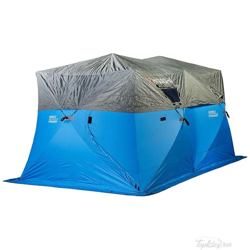 Накидка на половину палатки Higashi Double Pyramid Half tent rain cover #Grey