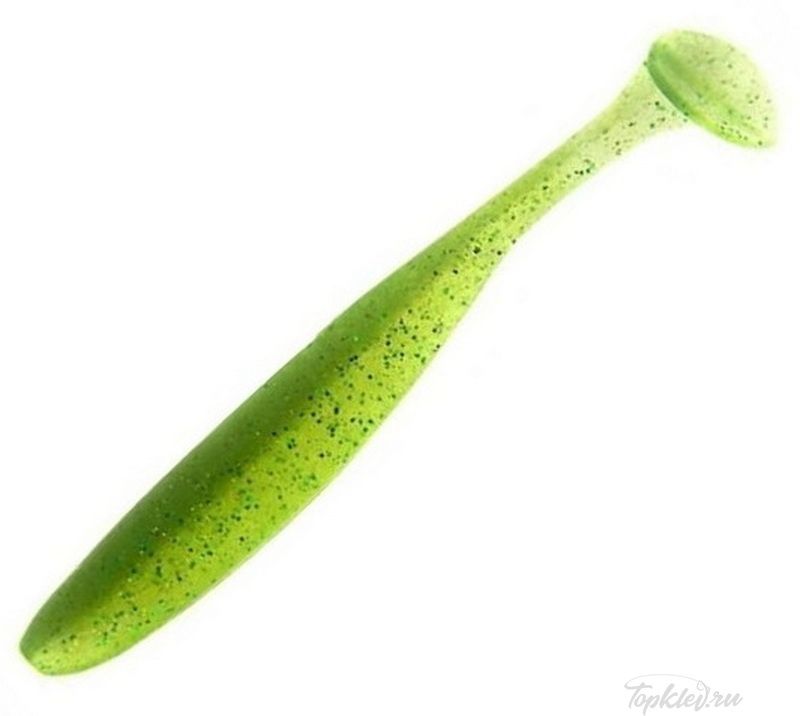 Приманка силиконовая Keitech Easy Shiner 4.5" #424 Lime Chartreuse