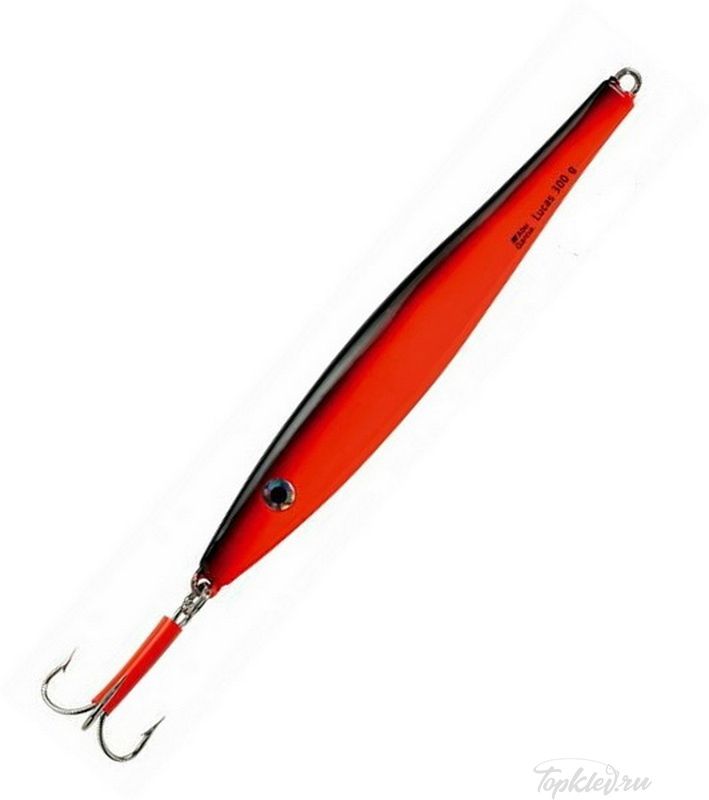 Блесна пилькер Abu Garcia Lucas 200g Orange/Black