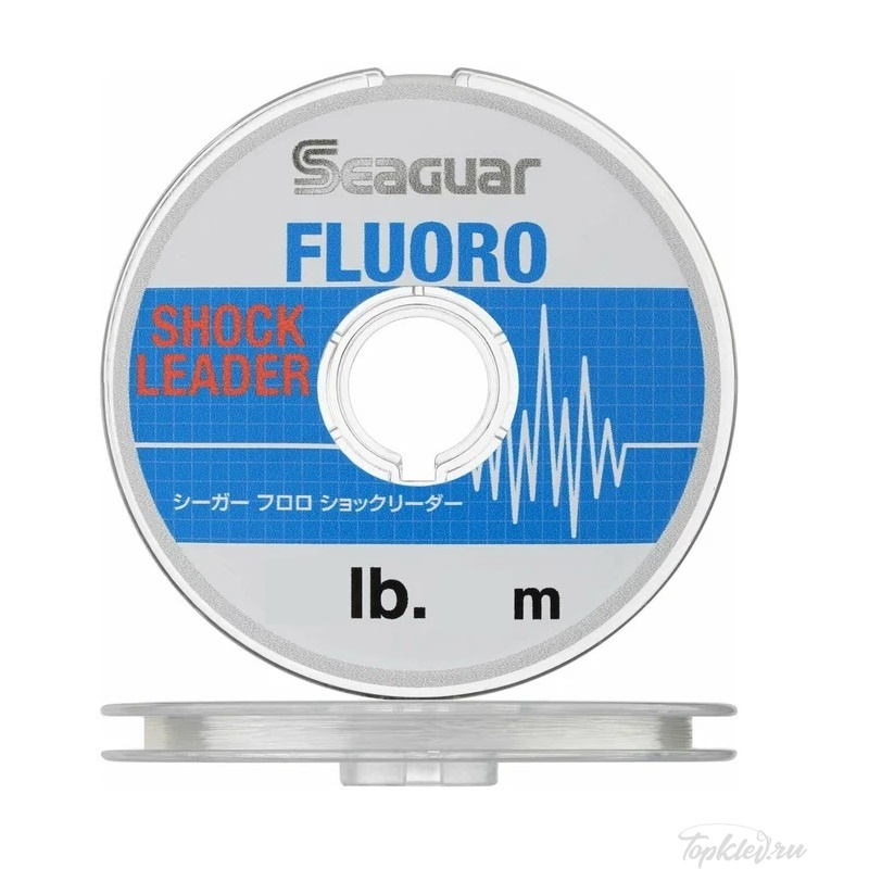 Лидер флюорокарбоновый Kureha FC Shock Leader #2.5 (30м, 4.5кг, 0.260мм) #Clear