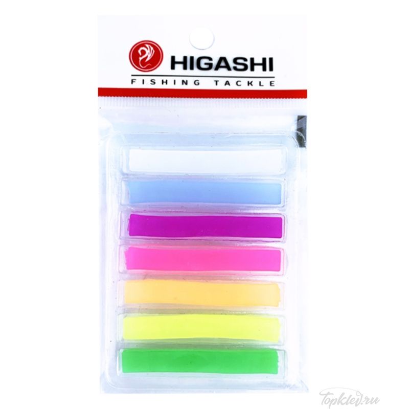 Силикон насадочный Higashi Silicone Bait Strips (set-7pcs) #Mix 1