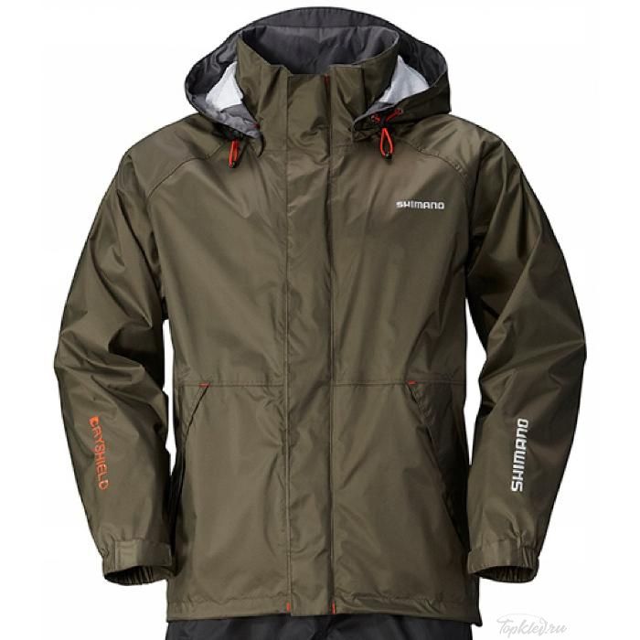 Куртка Shimano DS Basic Jacket Хаки RA-02JQ 3XL