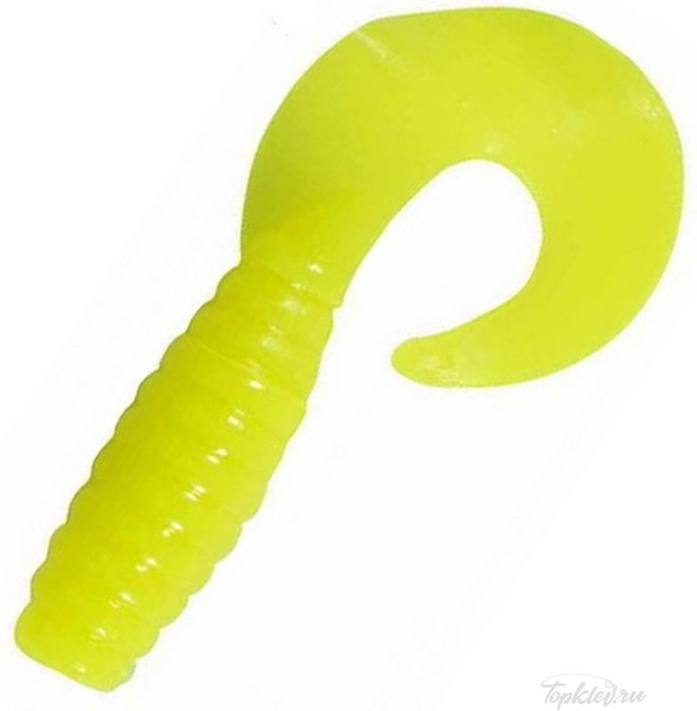 Приманка Berkley твистер PBHPG2-Y PowerBait MICRO Power GRUB 5cm (20шт) Yellow