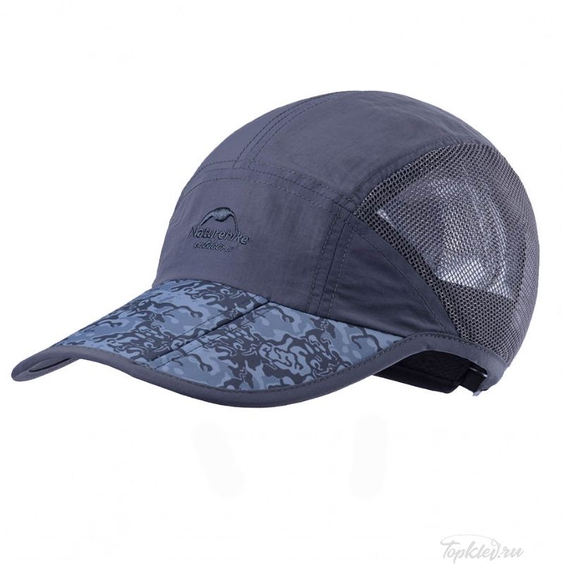 Кепка Naturehike Foldable Sun Cap Hot Air - Gray rock
