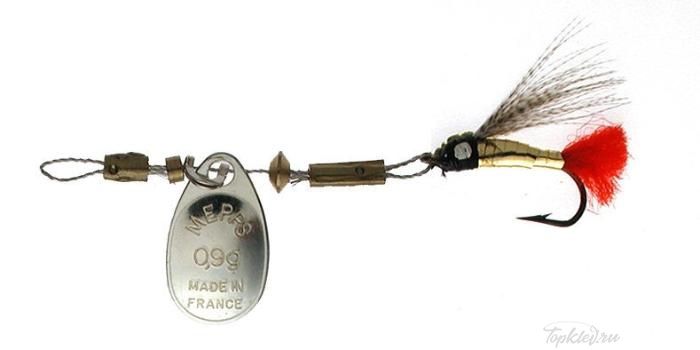 Блесна вращающаяся Mepps "StreaMepps AG" блистер №0