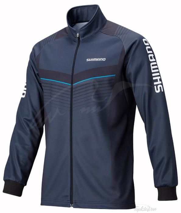 Футболка с длинным рукавом Shimano Print Warm ShirtIndigo SH-091P M