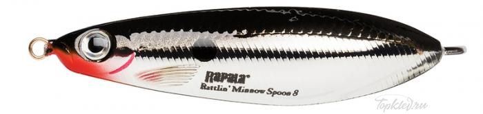 Незацепляйка Rapala Rattlin Minnow Spoon RMSR08 /CH
