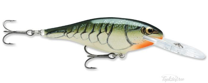 Воблер Rapala Shad Rap SR09-OGCW Воблер Rapala Shad Rap SR09-OGCW