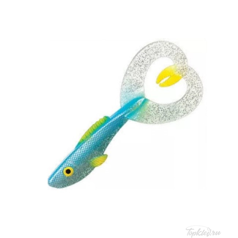 Приманка мягкая Abu Garcia Beast Twin Tail 17 см Blue Lagoon Приманка мягкая Abu Garcia Beast Twin Tail 17 см Blue Lagoon