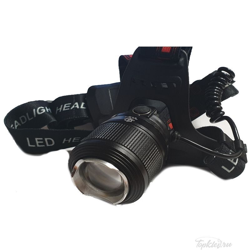 Фонарь Спектр на голову аккумуляторный HL-33-P50 (1мощный диод P50, 2 аккумулятора)