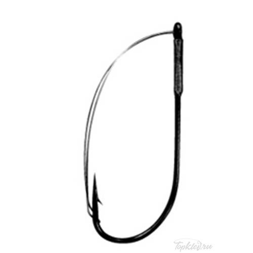 Крючок Gamakatsu Worm Wireguard BRZ №2/0 (4шт.)
