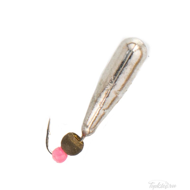 Мормышка вольфрамовая Dixxon DS Fishing Рисинка d5,0, никель (5 шт)