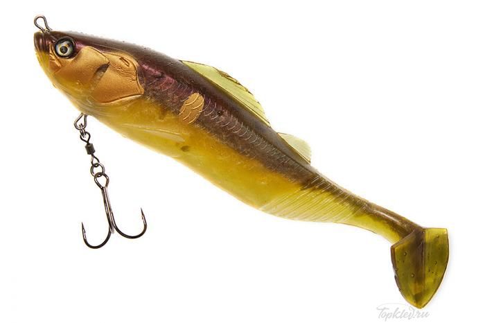 Приманка Adusta Pick tail swimmer 5" #205 Ayu