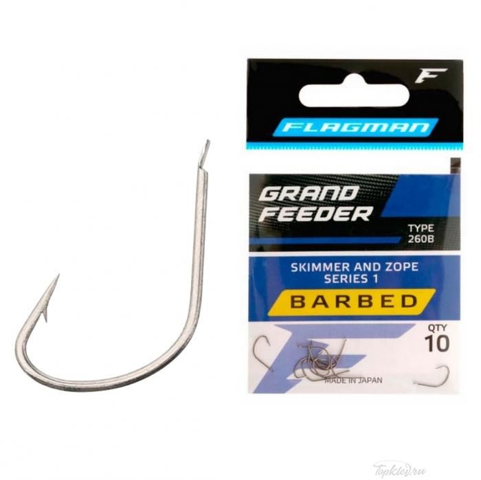 Крючки Flagman GRAND FEEDER SKIMMER AND ZOPE SERIES 1 №12