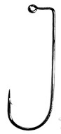 Крючок Gamakatsu JIG22 NKL №1 (10шт.)