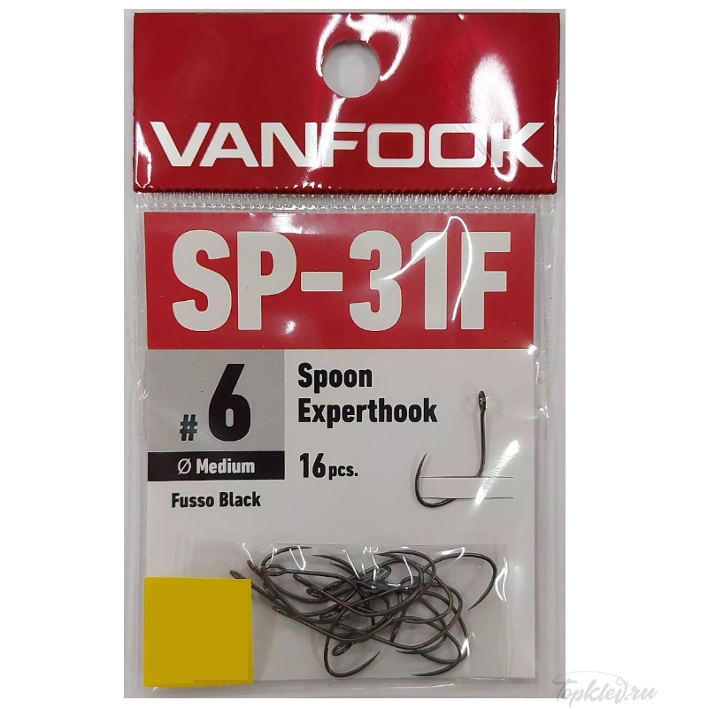 Крючки Vanfook SP-31F fusso black #6