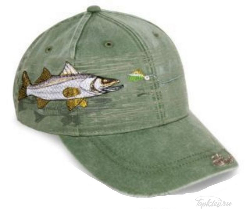 Бейсболка FlyFish H1608 Snook With Lure Cap, Cactus