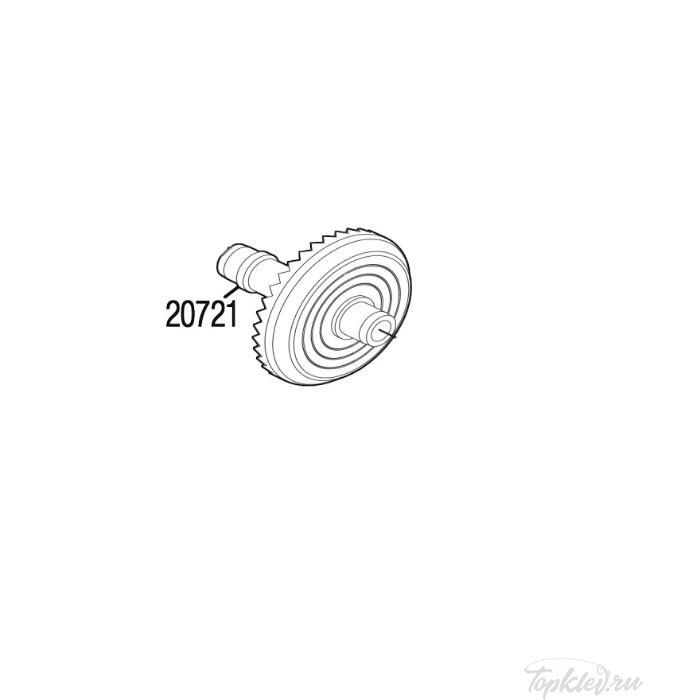 Запчасть для катушки Shimano ведущая шестерня DRIVE GEAR (RD20721)