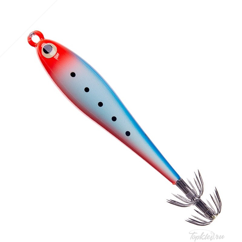 Кальмарница Higashi Squid Paint Sinker 150гр #10 Clown Red Head
