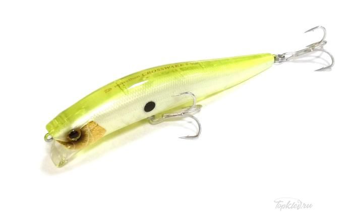 Воблер Daiwa MORETHAN CrossWake 111F-SSR / Chart D Com (07400882)