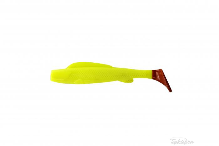 Приманка мягкая Allvega "Bite Fighter Float." 8см 4,9г (4шт.) цвет solid yellow RT