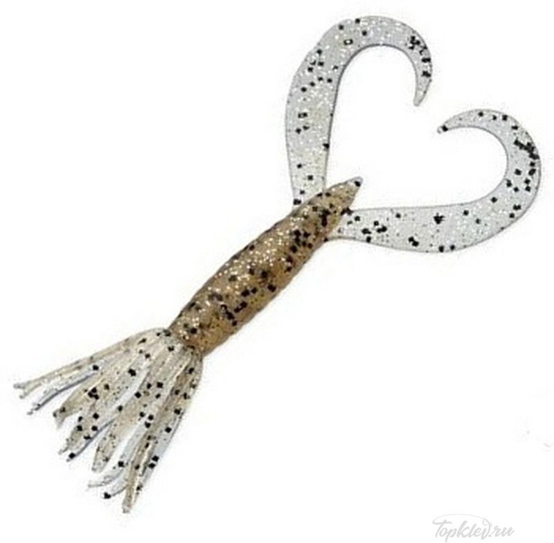 Приманка силиконовая Keitech Little Spider 3" #320 Silver Shad