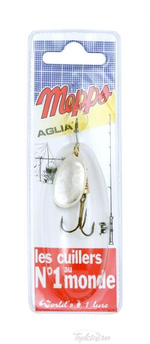 Блесна вращающаяся Mepps "Aglia AG" №2 (4,5г) блистер
