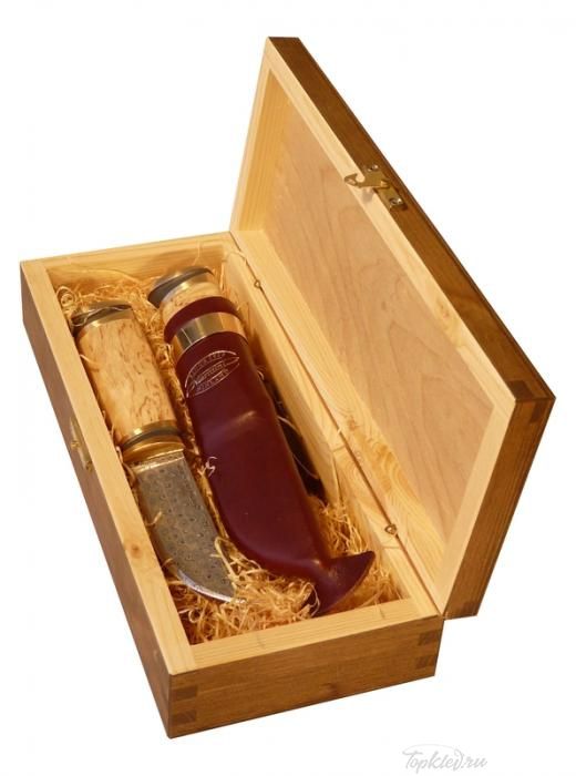 Нож Marttiini специализированный DAMASCUS (100/200) с дер. под. уп.