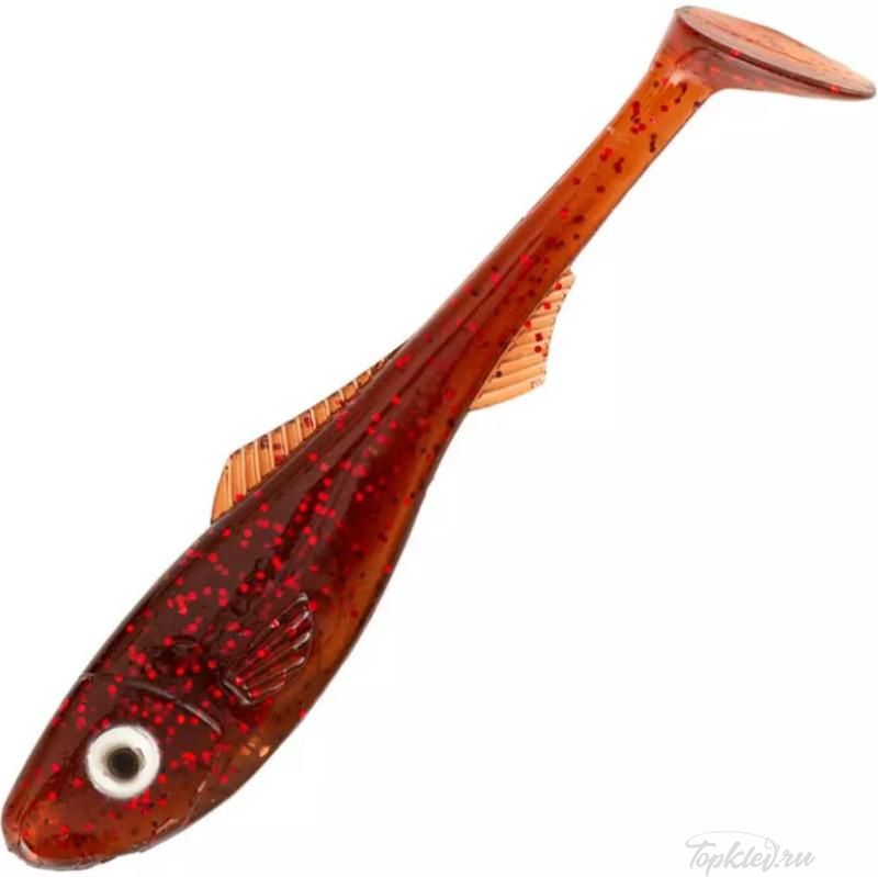 Приманка мягкая Abu Garcia Beast Zander Shad 9 см Red Motoroil