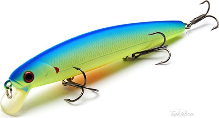 Воблер Lucky Craft Flash Minnow 110-287 Chartreuse Light Blue