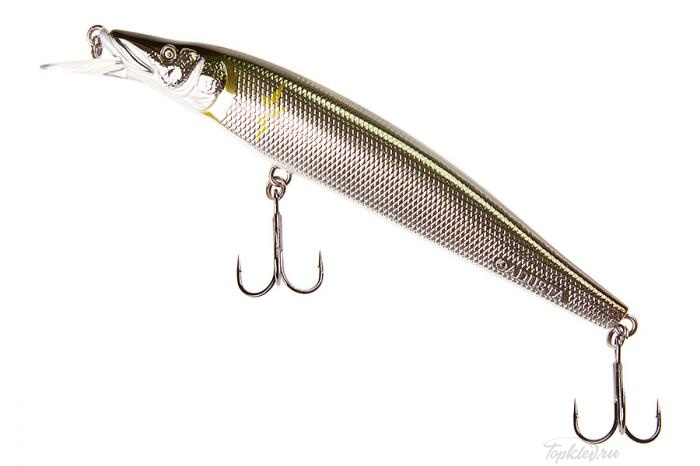 Воблер Adusta Jerk Spiker 130SP 19гр #019 Ujigawa Ayu