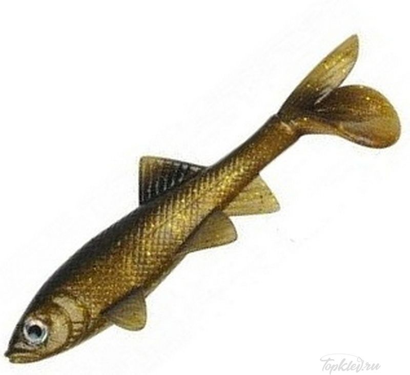Приманка Berkley рыбка Papa Sick Fish HVMSF5-GLDN (1шт)