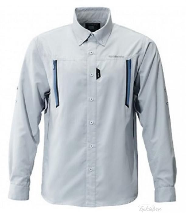 Рубашка Shimano AIRVENTI Fishing Shirts SH-099N (серый)