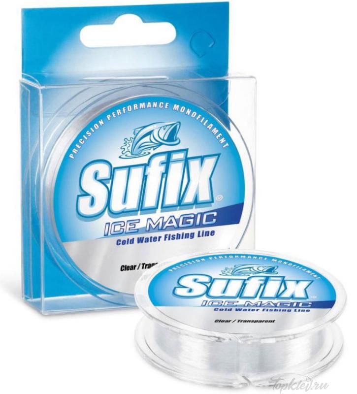Леска Sufix Ice Magic прозрачная 50м 0.33мм 9,4