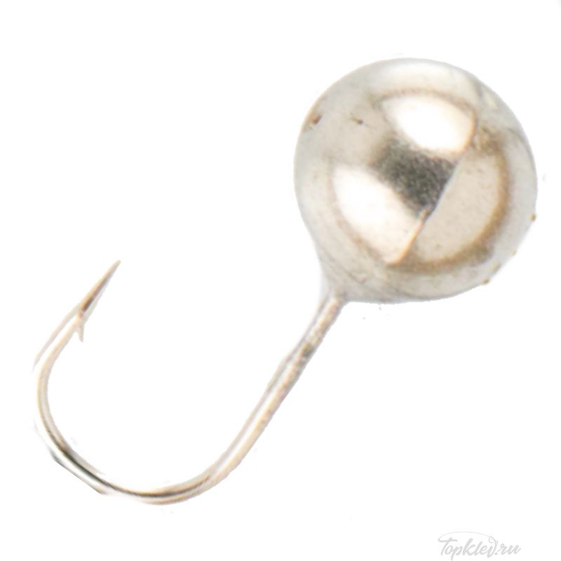 Мормышка вольфрамовая Dixxon DS Fishing Шар с отверстием d6,0, никель (5 шт)